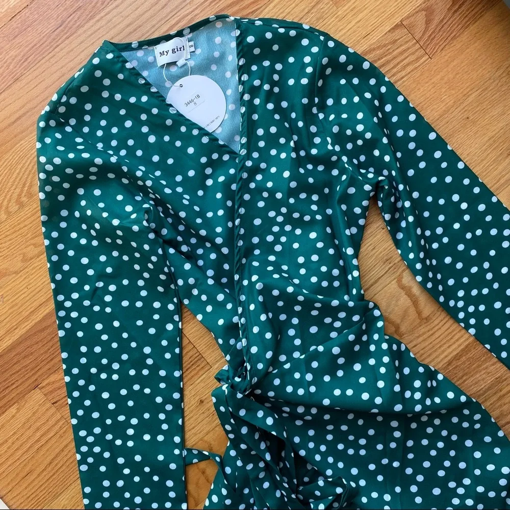 Verge Girl Green Dress NWT - Picture 6 of 6